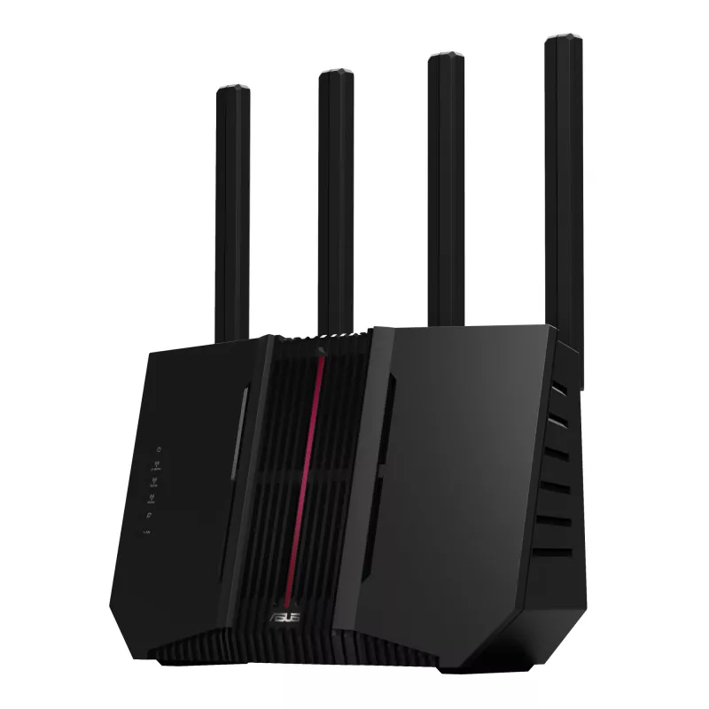 ASUS RT-BE92U juhtmevaba ruuter 10 Gigabit Ethernet kolmeribaline (2.4 GHz / 5 GHz / 6 GHz) Must
