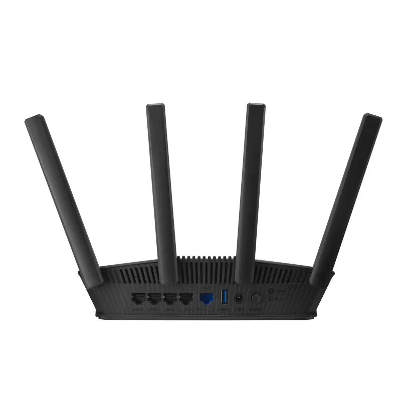 ASUS RT-BE58U V2 juhtmevaba ruuter 2.5 Gigabit Ethernet Kaheribaline (2.4 GHz / 5 GHz) Must