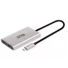 CLUB3D Thunderbolt™ 3 DisplayPort™ kahe monitori adapter 4K60Hz M/F