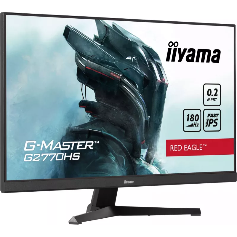 iiyama G-MASTER G2770HS-B1 arvutimonitor 68,6 cm (27 tolli) 1920 x 1080 Full HD LCD must