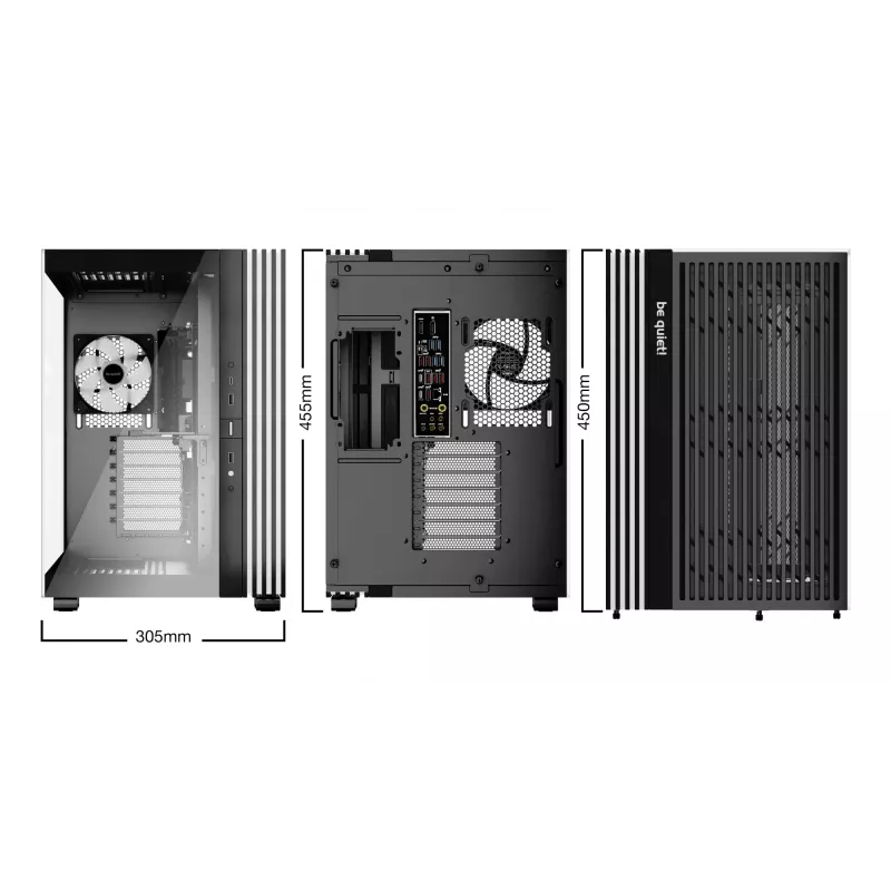 Arvuti korpus be quiet! LIGHT BASE 600 LX Midi Tower Must
