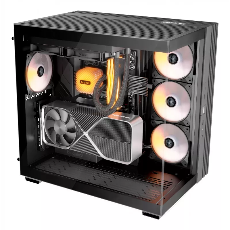 Arvuti korpus be quiet! LIGHT BASE 600 LX Midi Tower Must
