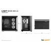 Arvuti korpus be quiet! LIGHT BASE 600 LX Midi Tower Must