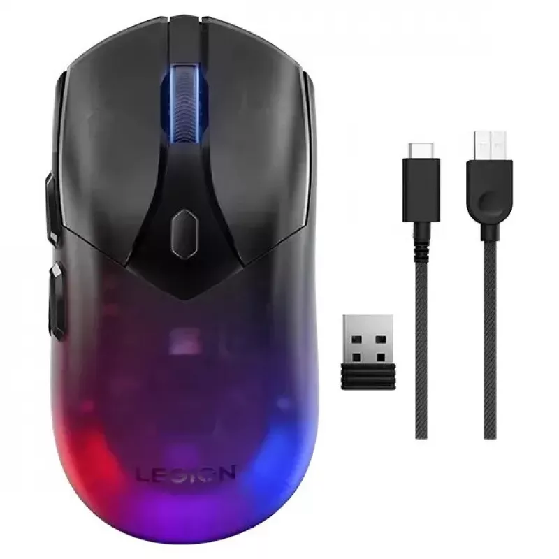 Lenovo Legion M410 hiir Mängimine Kahekäeline RF Juhtmevaba + USB-C Optiline 16000 DPI