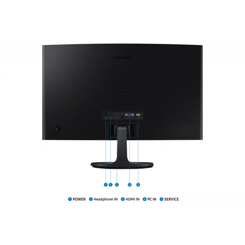 Samsung S36GD arvutimonitor 61 cm (24 tolli) 1920 x 1080 pikslit Full HD LCD must