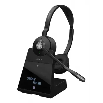 Jabra Engage 75 SE - Stereo, EMEA, juhtmevaba, 40–16000 Hz, kontor/kõnekeskus, 90 g, kõrvaklapid, must