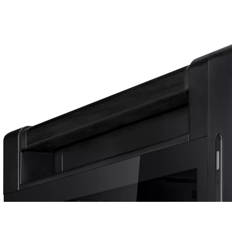 PC Case ASUS ProArt PA602 Wood Edition Midi Tower Must — Puit, ATX/EATX tugi, karastatud klaas, 4×3,5 tolli / 8×2,5 tolli, GPU kuni 450 mm