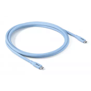 CLUB3D USB C kaabel sinine, 2 m, USB C, USB C, USB4 Gen 2x2, 20 Gbit/s, sinine