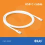 USB-C kaabel CLUB3D CAC-3001 2 m USB4 Gen 3x2 valge