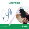 USB-C kaabel CLUB3D CAC-3002 2m USB4 Gen 3x2 Roosa