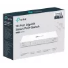 TP-Link FESTA FS310GP võrgulüliti, hallatav L2/L2+, Gigabit Ethernet (10/100/1000), Power over Ethernet (PoE), 1U, valge