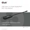 CLUB3D USB-C® kolmele DisplayPort™ 4K60Hz