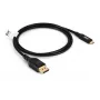 USB USB-C to DisplayPort 2.1 kaabel, club 3d CAC-1559, kahesuunaline, VESA DP80 sertifitseeritud, 1 m