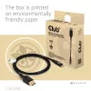 USB USB-C to DisplayPort 2.1 kaabel, club 3d CAC-1559, kahesuunaline, VESA DP80 sertifitseeritud, 1 m