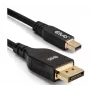 CLUB3D Mini DisplayPort™ DisplayPort™-ile Kahesuunaline VESA DP80 Sertifitseeritud Kaabel M/M 1m/3.28ft