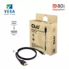 CLUB3D Mini DisplayPort™ DisplayPort™-ile Kahesuunaline VESA DP80 Sertifitseeritud Kaabel M/M 1m/3.28ft
