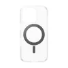 PanzerGlass CARE™ by ® läbipaistev ümbris musta jalaga ja MagSafe'iga iPhone 16 Pro jaoks