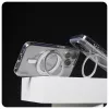 PanzerGlass CARE™ by ® läbipaistev ümbris hõbedase jalatoe ja MagSafe'iga iPhone 16 Pro Maxile