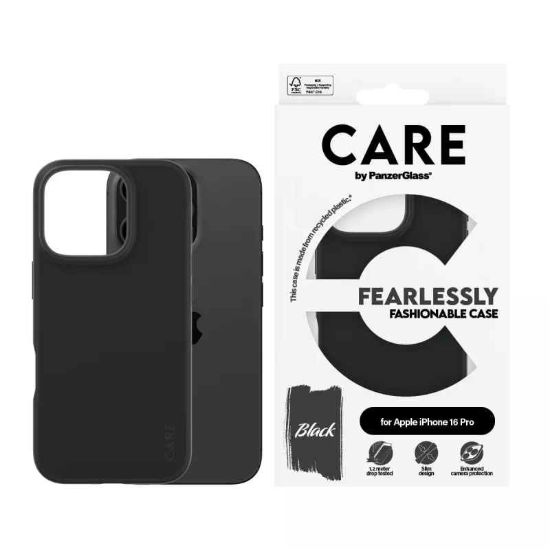 PanzerGlass CARE™ by ® ümbris Must iPhone 16 Pro