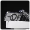 PanzerGlass CARE™ by ® läbipaistev ümbris musta alusega ja MagSafe'iga iPhone 16 Plus