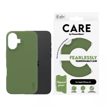 PanzerGlass CARE™ by ® Kest Roheline iPhone 16