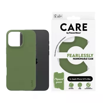 Cover PanzerGlass CARE by ® moodne ümbris roheline iPhone 16 Pro Max