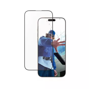 PanzerGlass® ekraanikaitse alumiiniumraamiga iPhone 16 Pro Max | ülilai sobivus
