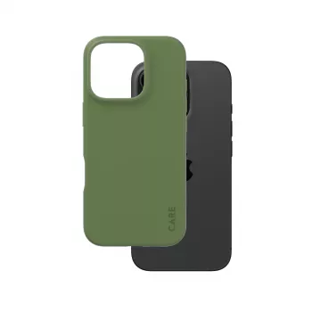 Cover PanzerGlass CARE by ® moodne ümbris roheline iPhone 16 Pro