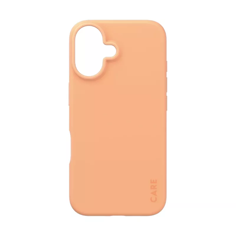 Kaan PanzerGlass CARE by moodne ümbris Peachy iPhone 16 läbipaistev