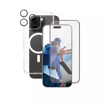 PanzerGlass ® | CARE by ® Flagship 3-in-1 komplekt iPhone 16 Pro Max