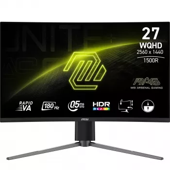MSI MAG 27CQ6PF arvutimonitor 68,6 cm (27 tolli) 2560 x 1440 pikslit Wide Quad HD LCD must
