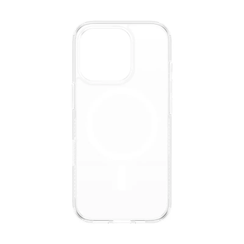 Cover PanzerGlass HardCase Transparent w. Valge MagSafe iPhone 16 Pro