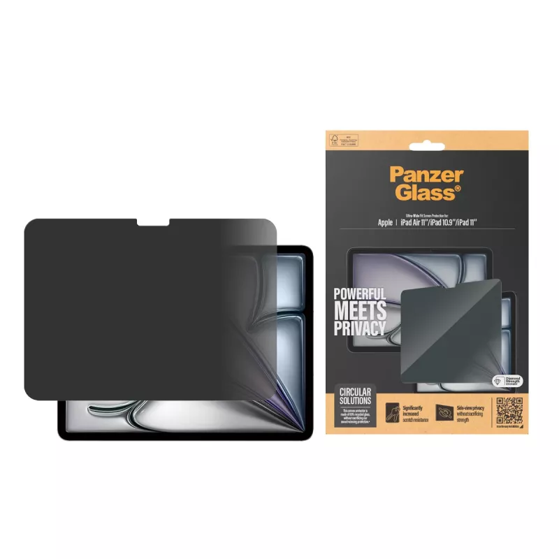 PanzerGlass® privaatsusekraanikaitse iPad Air 11'' (2024–2025) | iPad 11 tolli (2025) | iPad 10,9'' (2022) | Ultra-Wide Fit