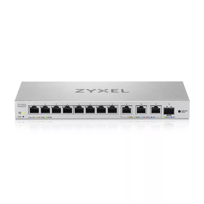 Zyxel XGS1250-12 Hall, hallatav L2 10G Ethernet (100/1000/10000)