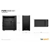 PC korpus be quiet! PURE BASE 501 Must Midi Tower (avatud pakend)