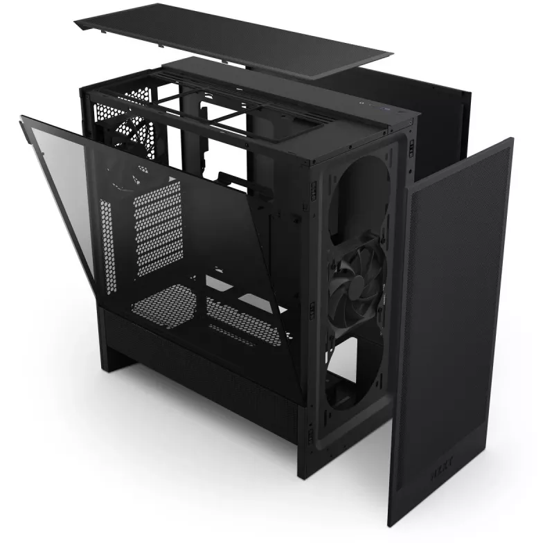 NZXT H5 Flow (2024) Mid Tower ATX korpus, must