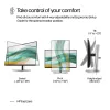 HP Series 5 Pro 23.8-tolline FHD monitor - 524pf, 60,5 cm (23,8 tolli), 1920 x 1080 pikslit, Full HD, LCD, 5 ms, must, hõbedane