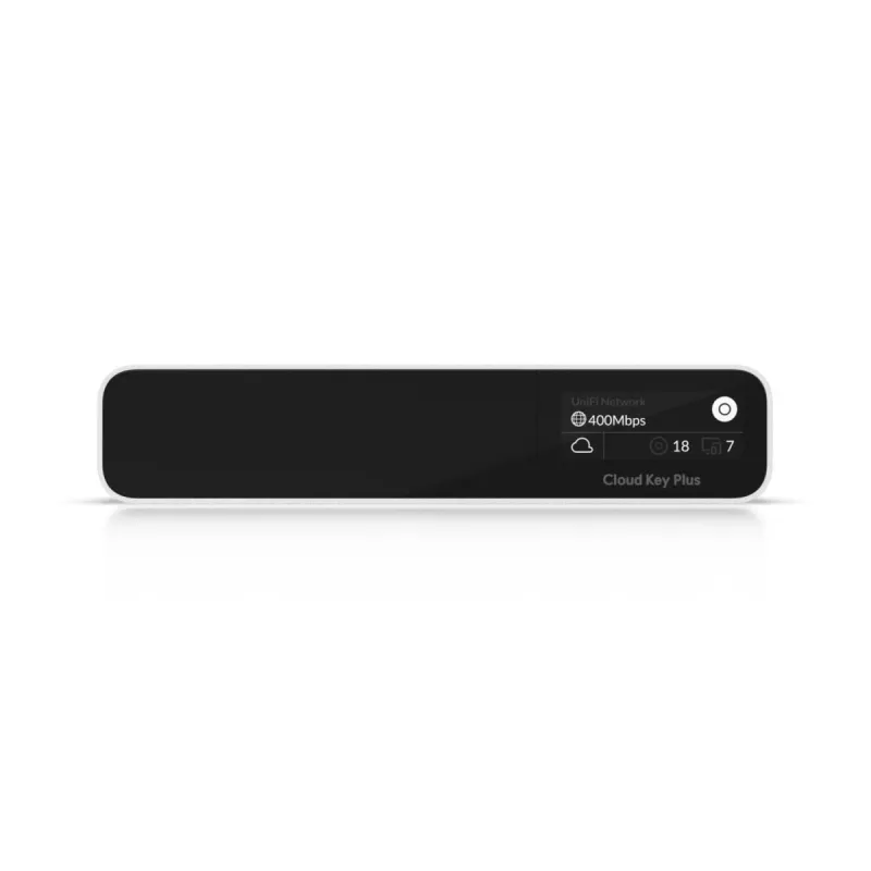 Võrgu lüüs/kontroller UBIQUITI CloudKey+ UCK-G2-SSD 1 TB SSD, 3 GB RAM, OLED-ekraan, PoE, Gigabit Ethernet