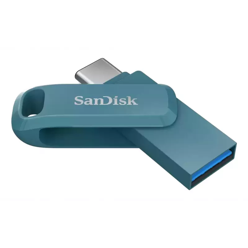 WESTERN DIGITAL SanDisk Ultra Dual Drive Go - 512 GB USB-mälupulk - USB-C / USB-A - Navagio Bay