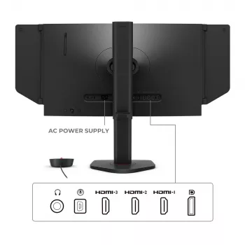 ZOWIE XL2566X+ arvutimonitor 62,2 cm (24,5 tolli) 1920 x 1080 pikslit Full HD must