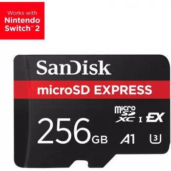 WESTERN DIGITAL Express microSD-kaart 256GB 880MB/s lugemiskiirus