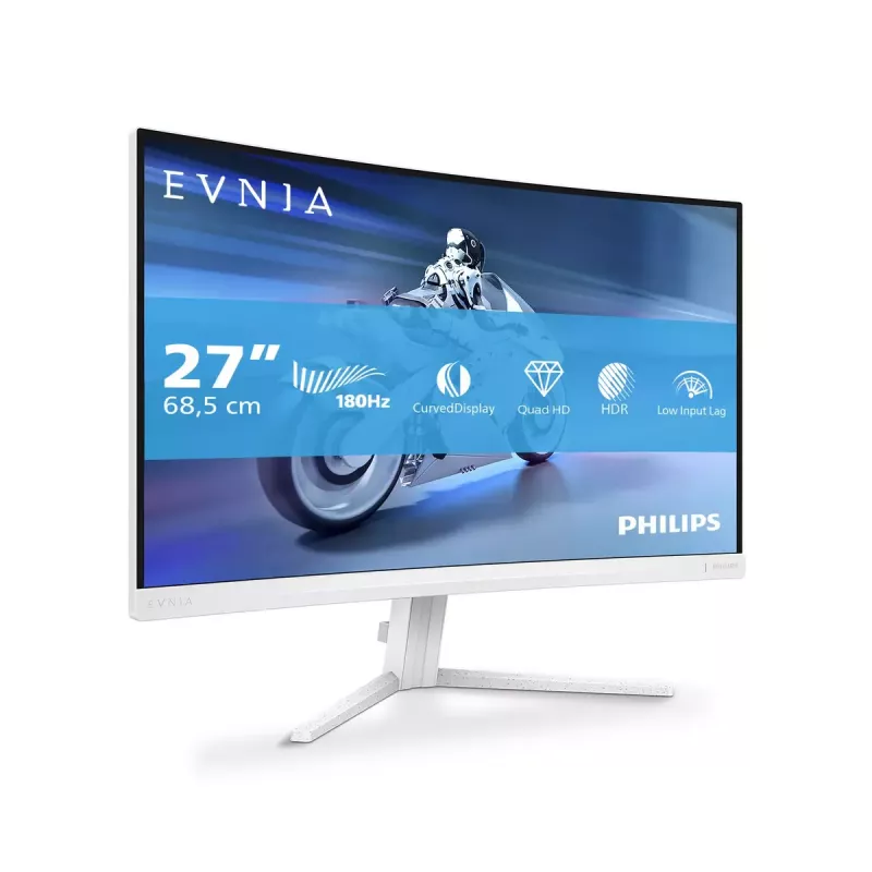 Philips Evnia 5000 27M2C5501/00 arvutimonitor 68,6 cm (27 tolli) 2560 x 1440 pikslit Quad HD LCD valge