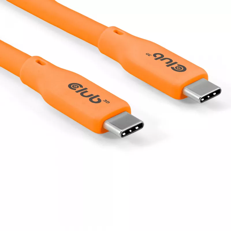 CLUB3D Kaabel / Adapter USB-kaabel USB4 Gen 2x2 2 m USB C Oranž