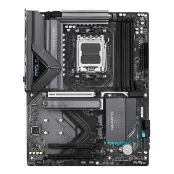 Emaplaat GIGABYTE X870 EAGLE WIFI7 ATX, AMD X870 kiibistik, pesa AM5, DDR5, 4x DIMM, Wi‑Fi 7, 2.5Gb LAN