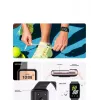 Samsung Galaxy Fit3 4,06 cm (1,6 tolli) AMOLED 40 mm Digitaalne 256 x 402 pikslit Puuteekraan Roosakuld