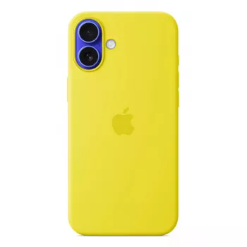 Silikoonist ümbris Apple iPhone 16 Plus MagSafe'iga kollane