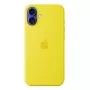 Silikoonist ümbris Apple iPhone 16 Plus MagSafe'iga kollane