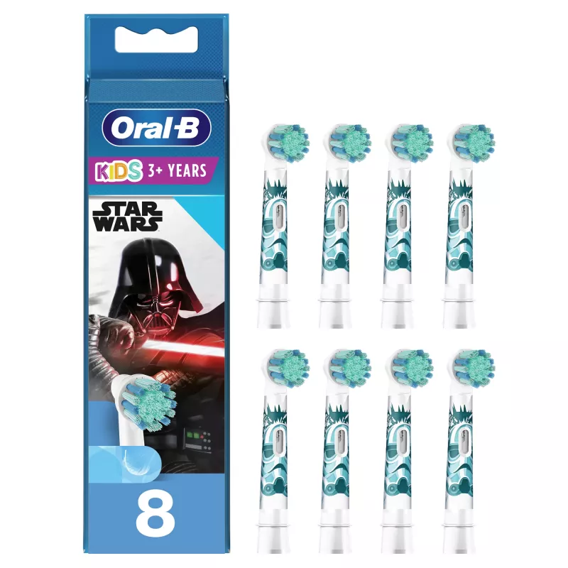 Oral-B Kids 81748450 hambaharja otsik 8 tk Mitmevärviline