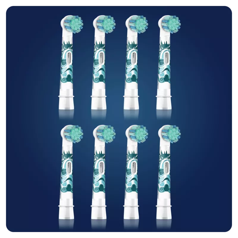 Oral-B Kids 81748450 hambaharja otsik 8 tk Mitmevärviline
