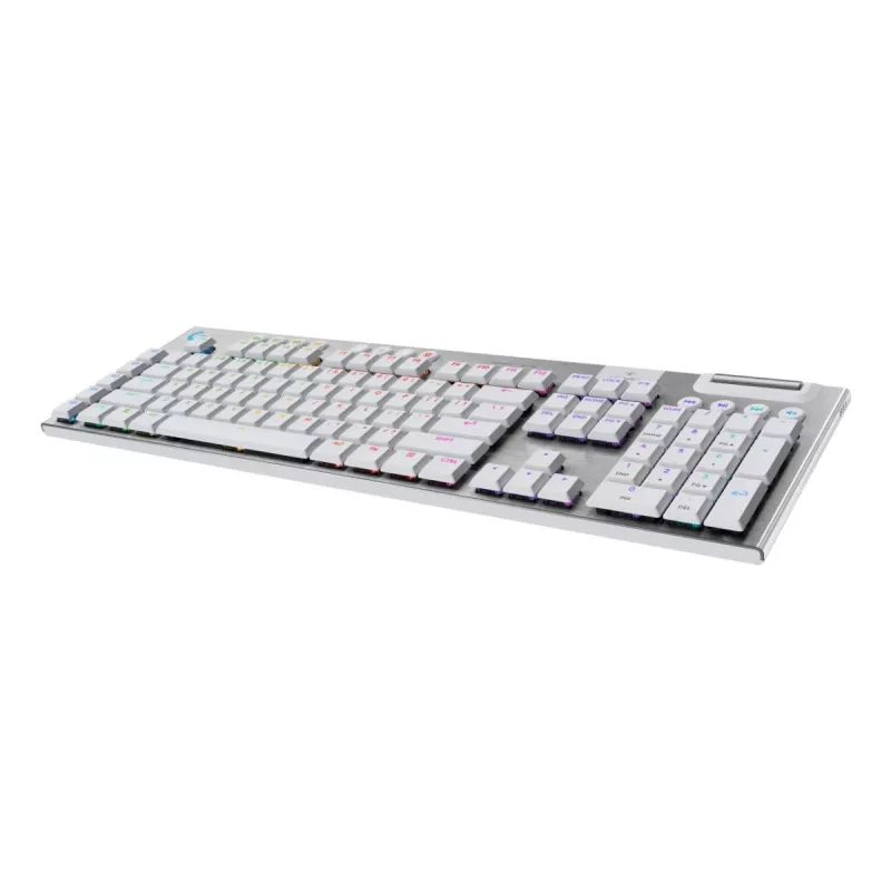 Logitech G G915 X LIGHTSPEED klaviatuur Mängimine USB RF Wireless Bluetooth QWERTY US International Valge